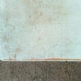 Old patinated table turned wood