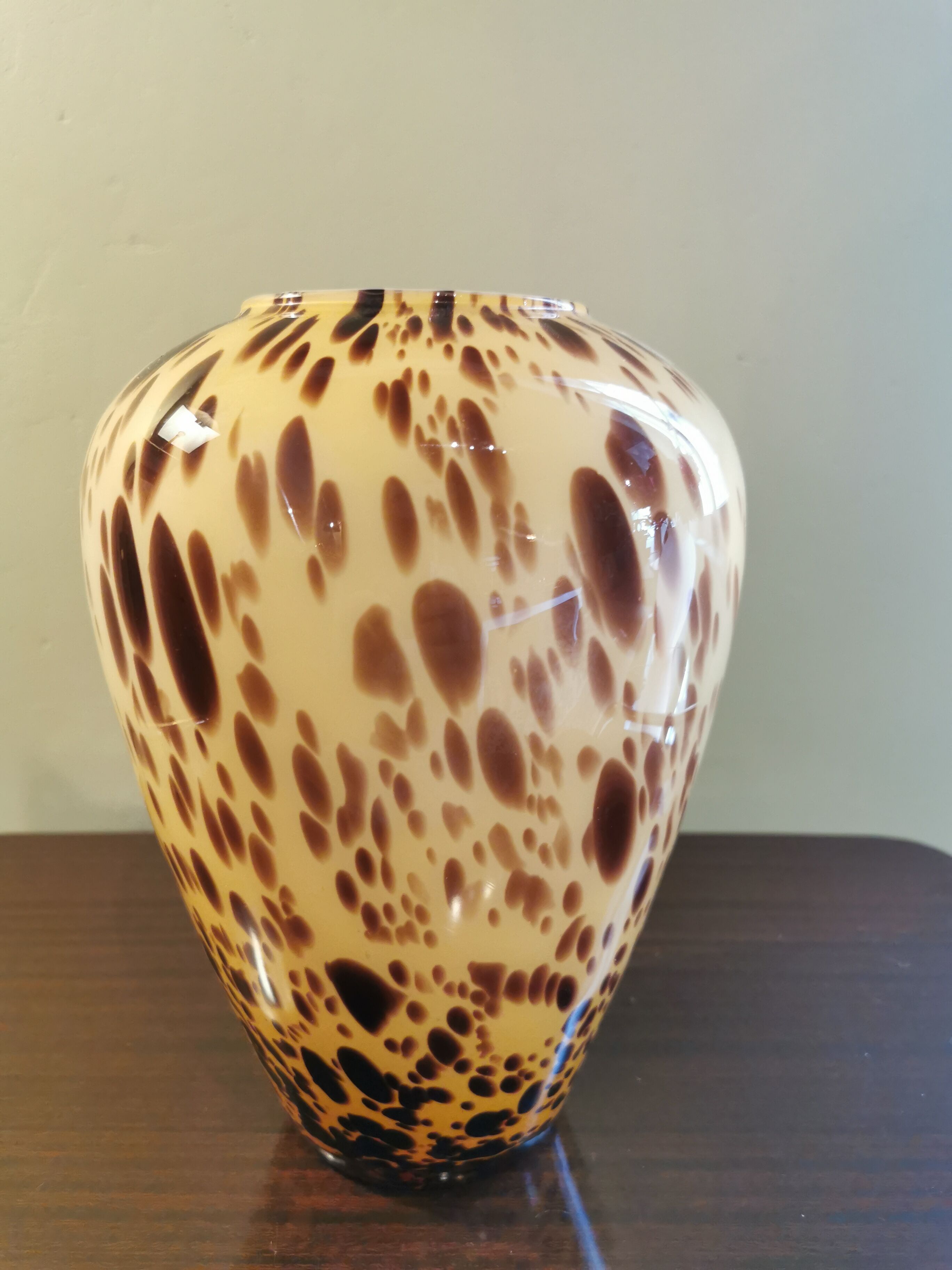 Vase en verre de Murano