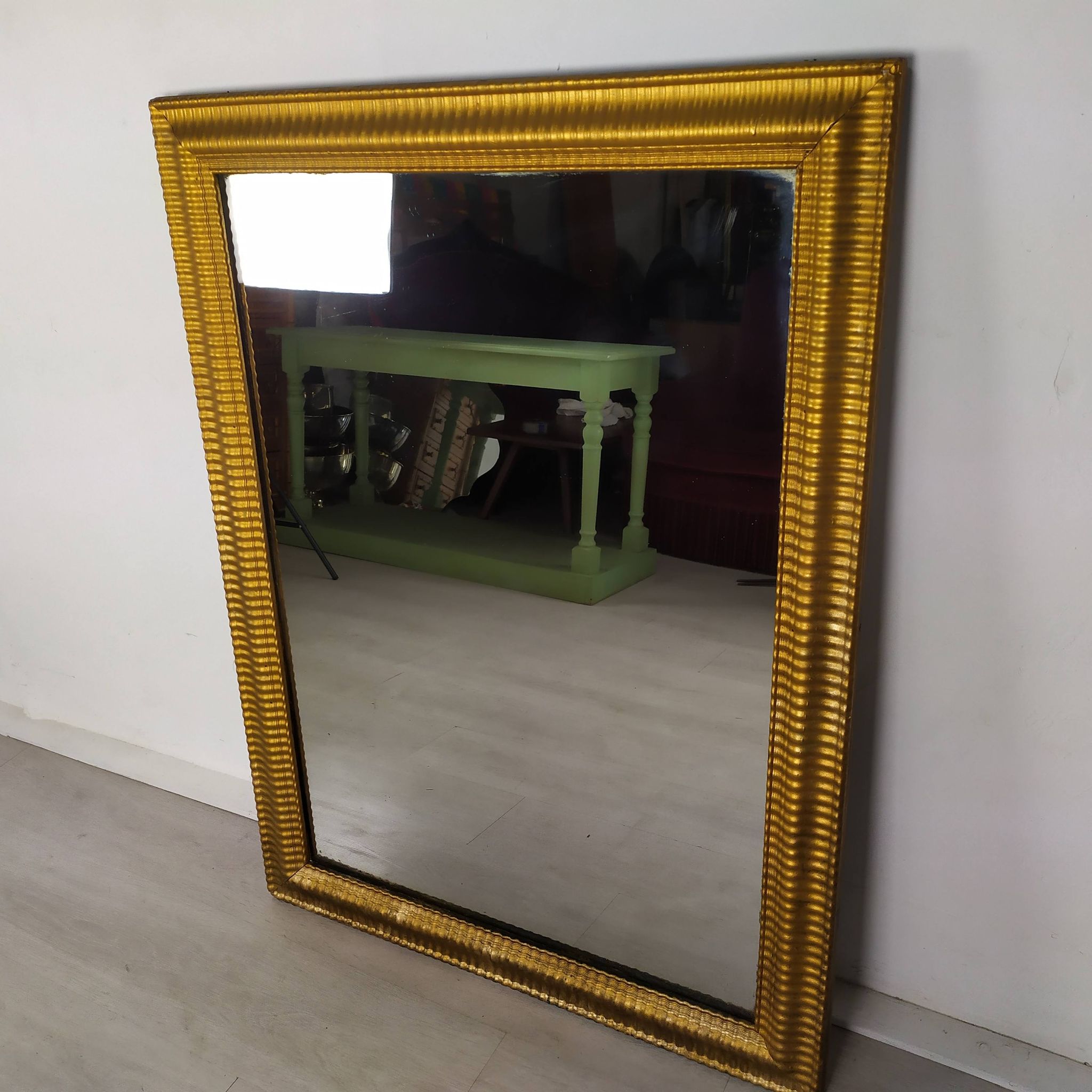 Miroir doré
