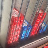 Distributor with tirettes de forain