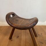 Savoyard milkman's brutalist stool