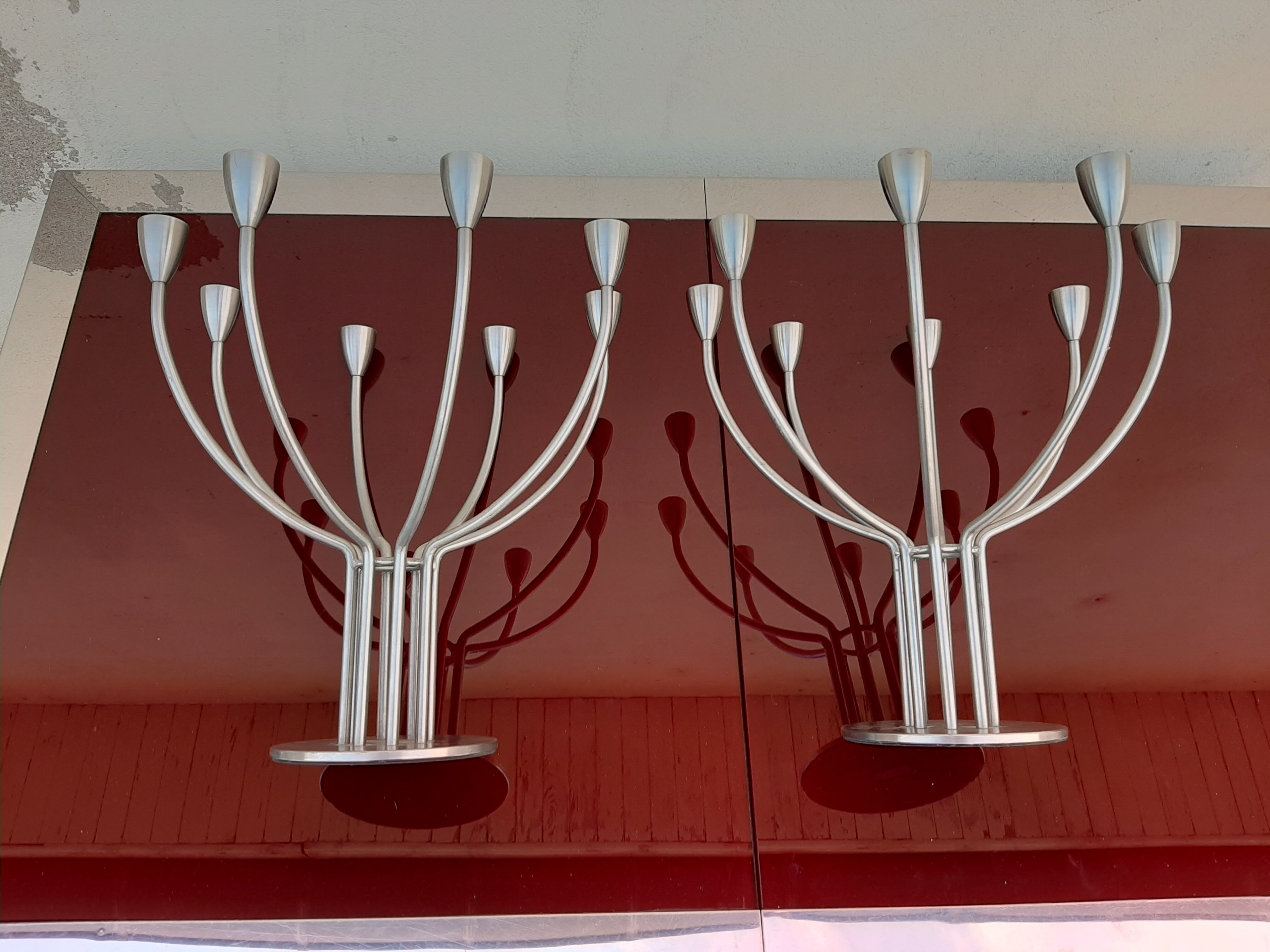 Pair of Designer Candlesticks Year 80