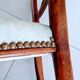 Louis Philippe chair sitting fabric
