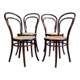 4 chairs bistrot N°14 late nineteenth / early twentieth