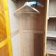 triple function wardrobe, hanging rail