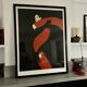 Large lithograph by René Gruau