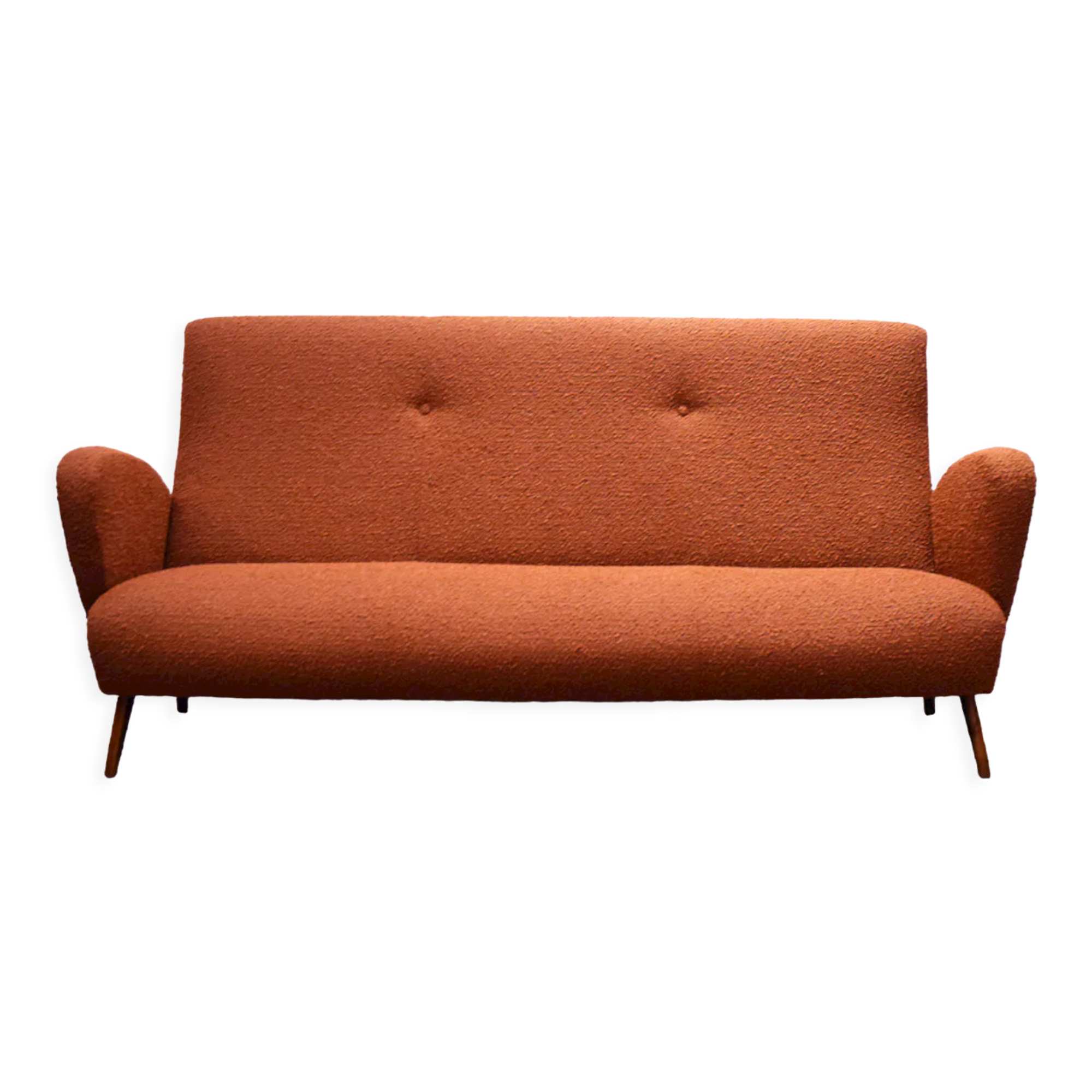 Mid-century three seats sofa of Italian production, 1950s