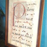 Antiphonal page 17th century