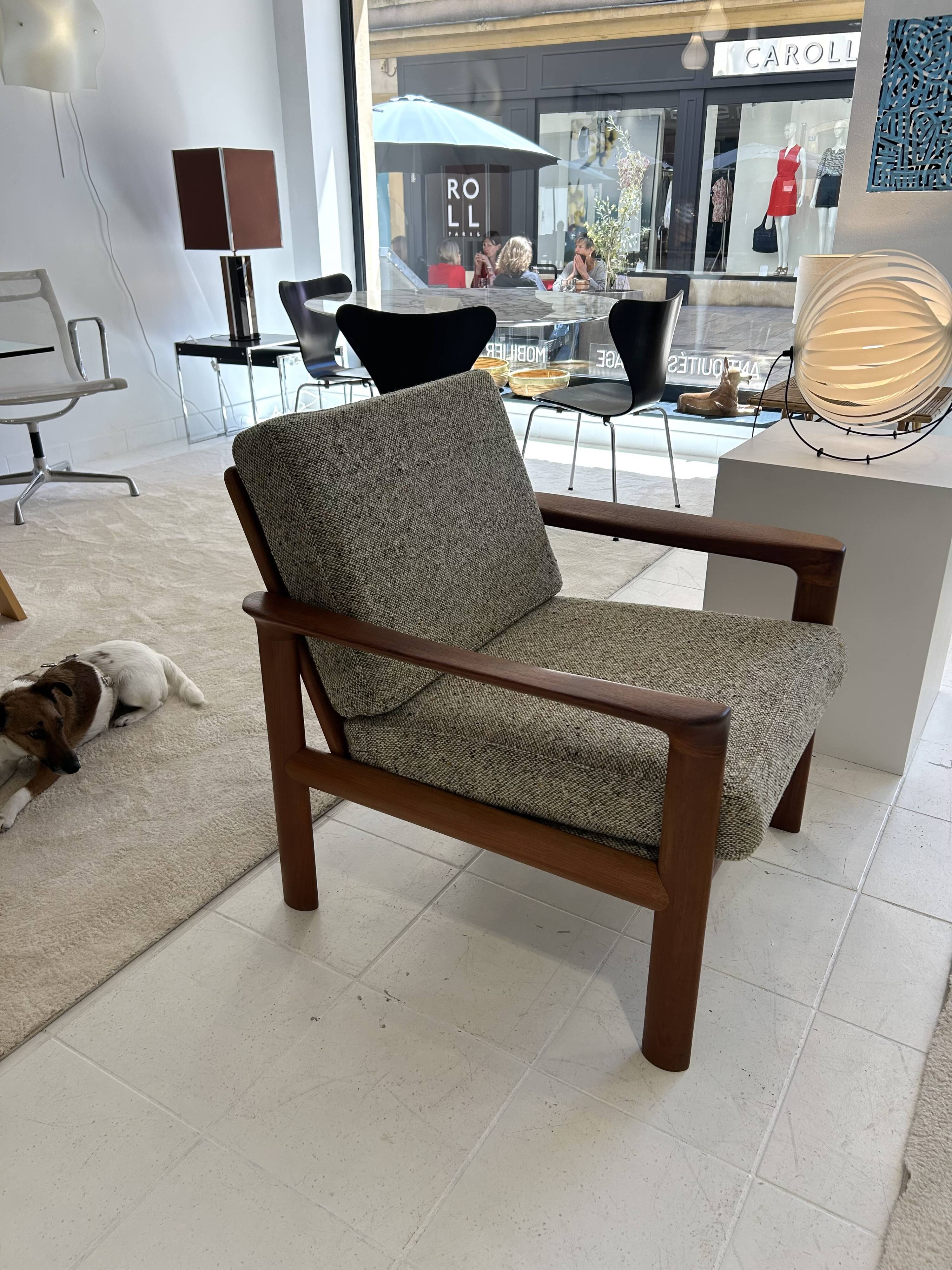 Fauteuils Danois en teck Sven Ellekaer 1960s