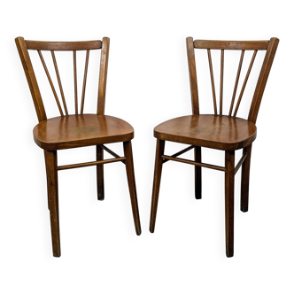 Pair of Luterma bistro chairs