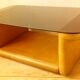Table basse en cuir Roche Bobois années 70/80