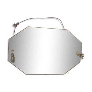 miroir octogonal biseauté