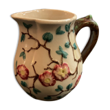 Enamelled pocelaine pitcher
