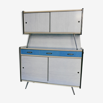 Two-color formica buffet