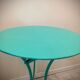 Table de jardin, en fer