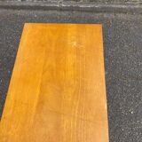 Scandinavian side table in solid wood with a drawer.