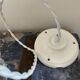 Set of three new electrified chiseled glass suspensions