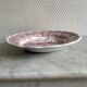 Set of three pink soup plates Fontebasso Made in Italy