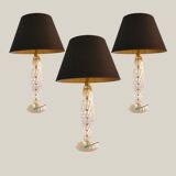 John Hutton for Donghia 3 table lamps ‘Sirena’ 1980’s