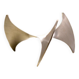 Table Basse Propeller en Verre par Knut Hesterberg pour Ronald Schmidt, 1960s