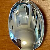 Christofle France Vendôme, 8 ice cream spoons in new condition.