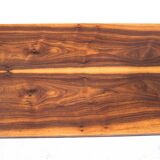 Table basse en noyer du milieu du siècle, Pologne, années 1950