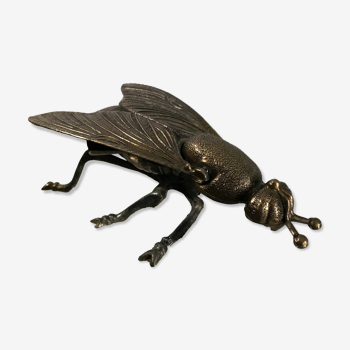 Brass fly ashtray