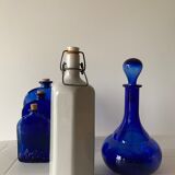 White bottle in glazed stoneware