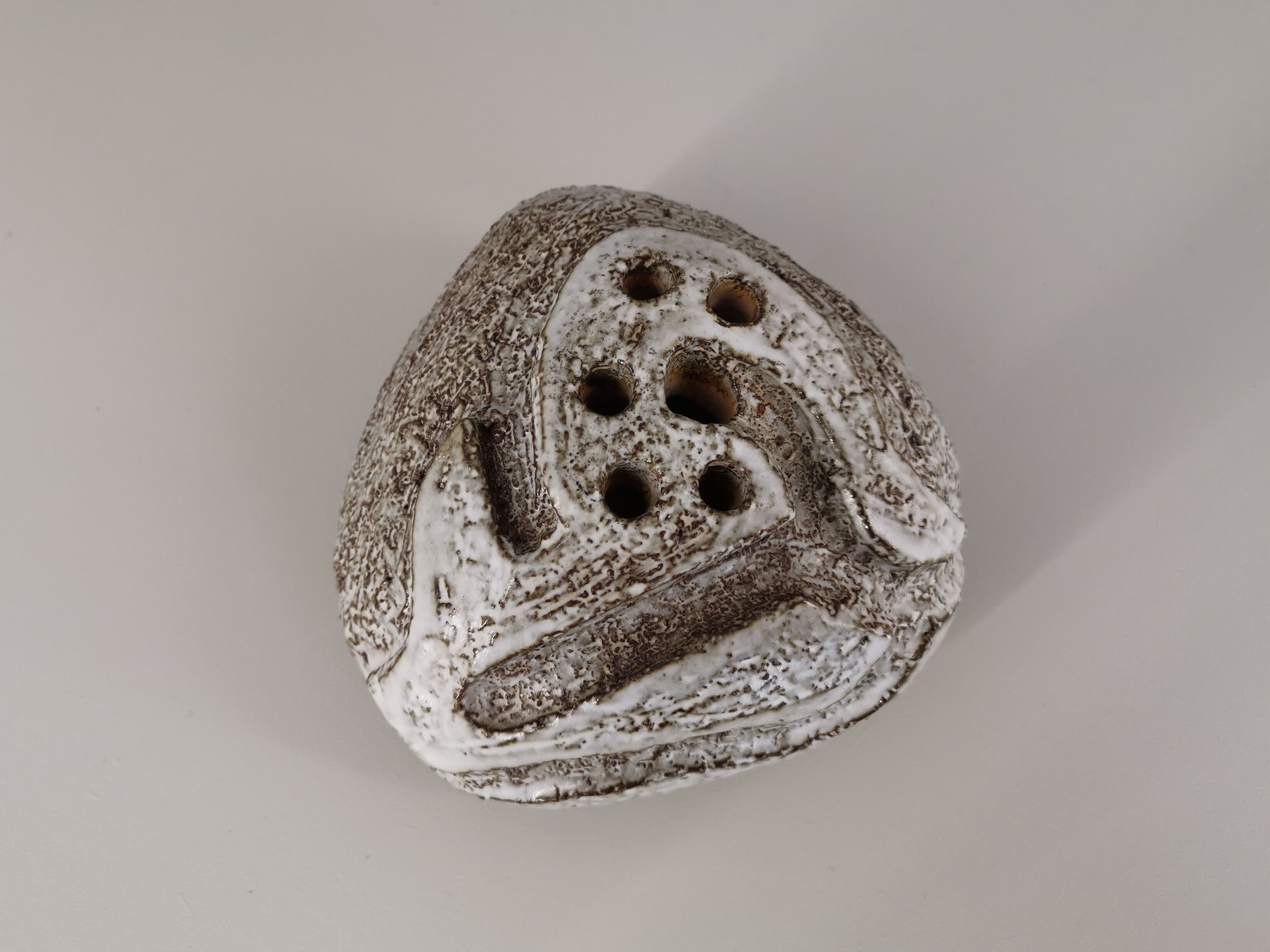 Vase spades flowers of Huguette Bessone 60