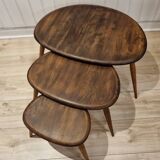 Ercol nesting coffee tables