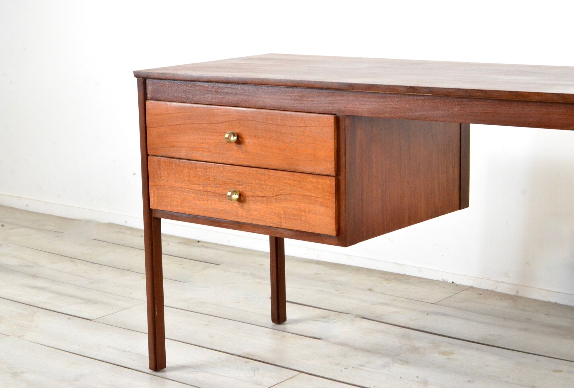 Midcentury Robert Heritage For Archie Shine Teak Desk