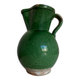 Farmhouse pitcher vase varnished earth popular art south 1950