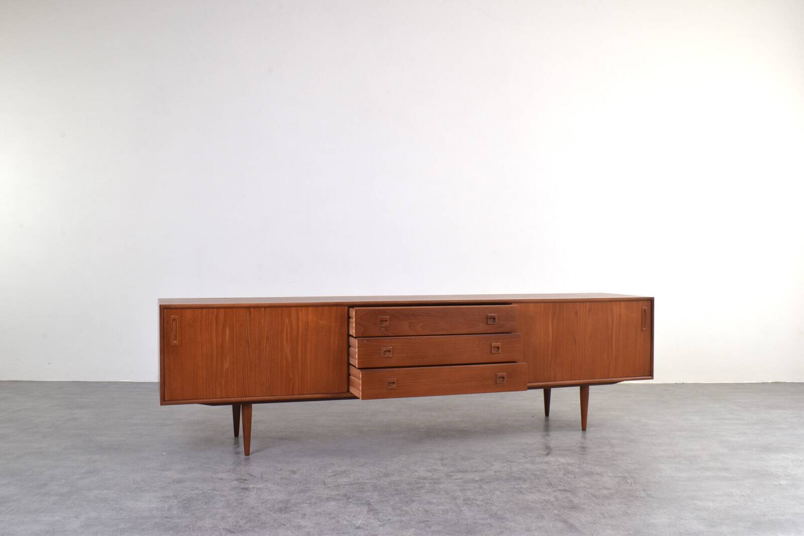 Mid-Century Danish Teak Sideboard, 1960s.
