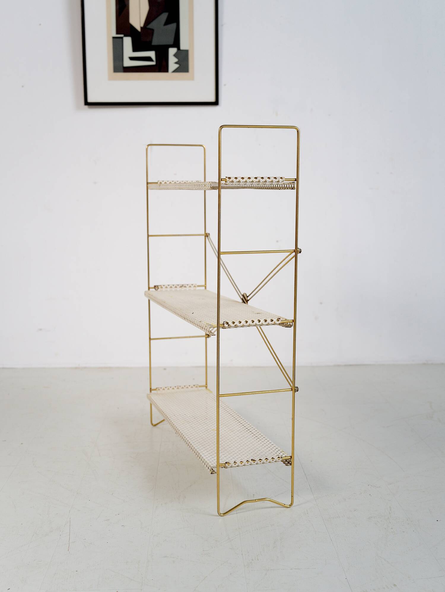 3-shelf bookcase, France 1950