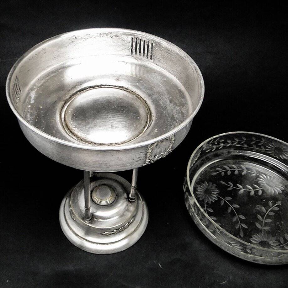 20th century column platter from Argentor, Austro-Hungary