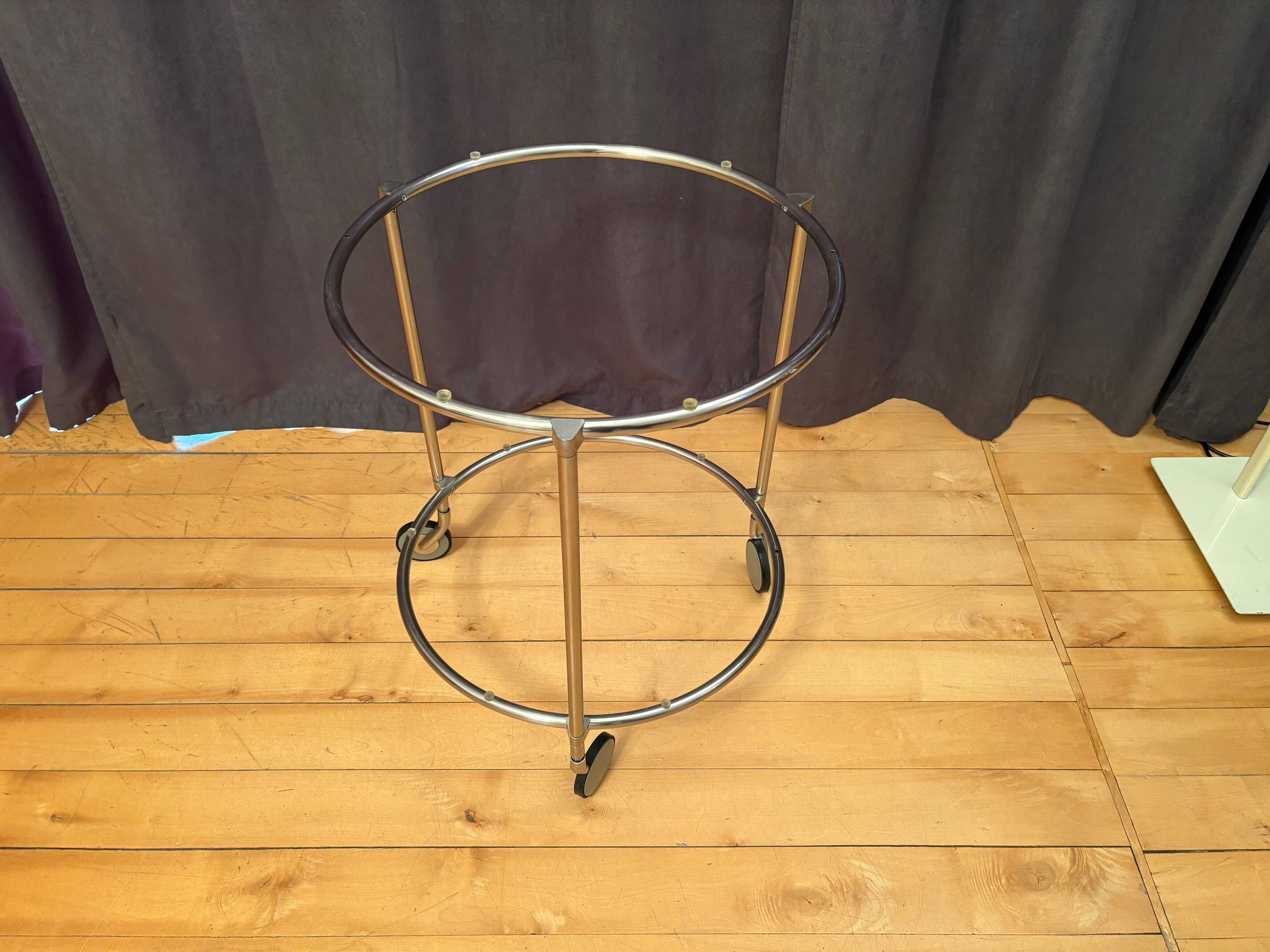 Mobile side table designed by Ehlen Johansson, Ikea, Sweden, 1970s