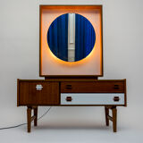 50s two-tone dressing table