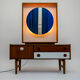 50s two-tone dressing table