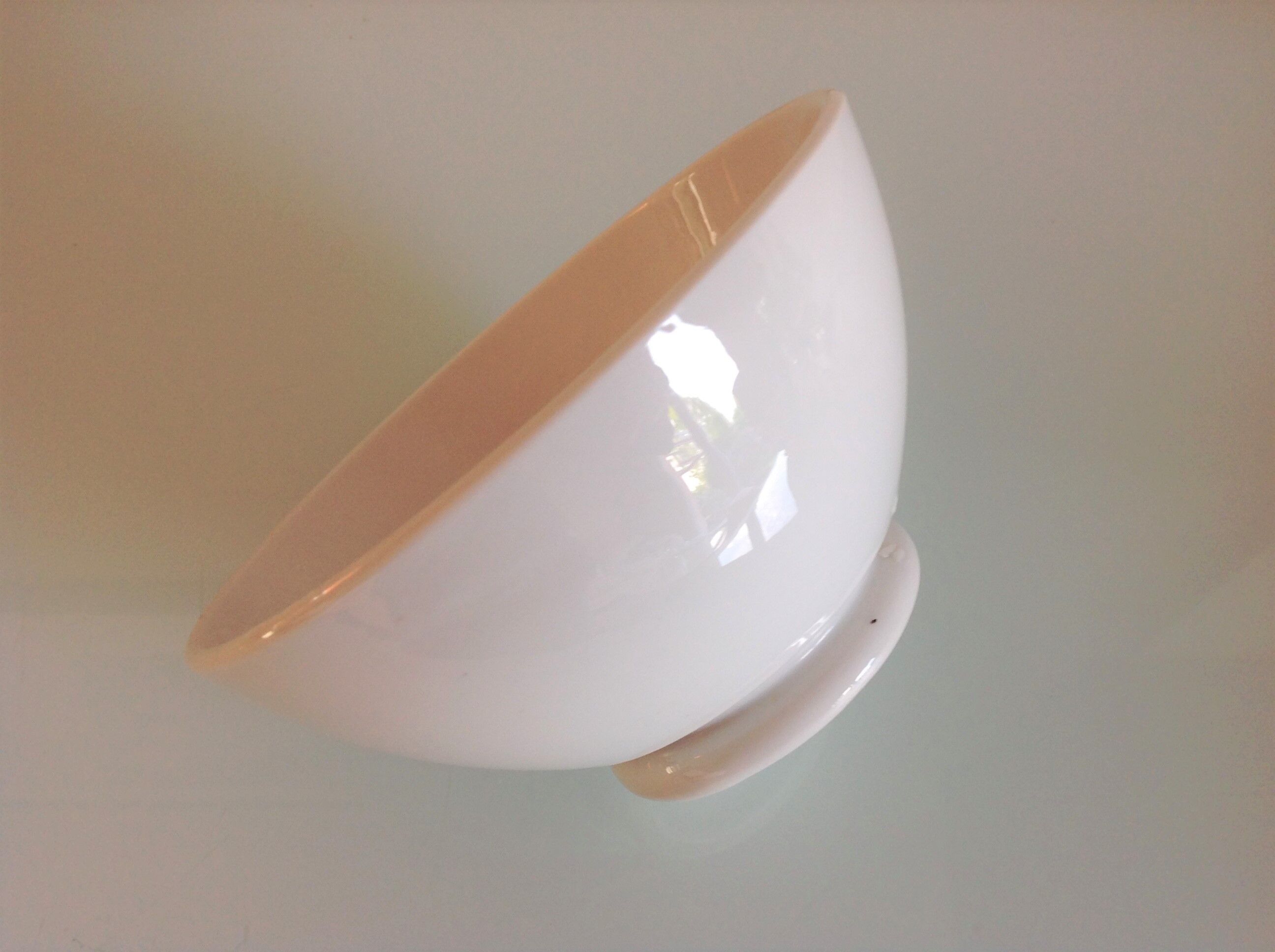 White bowl