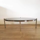 Smoked glass coffee table 70