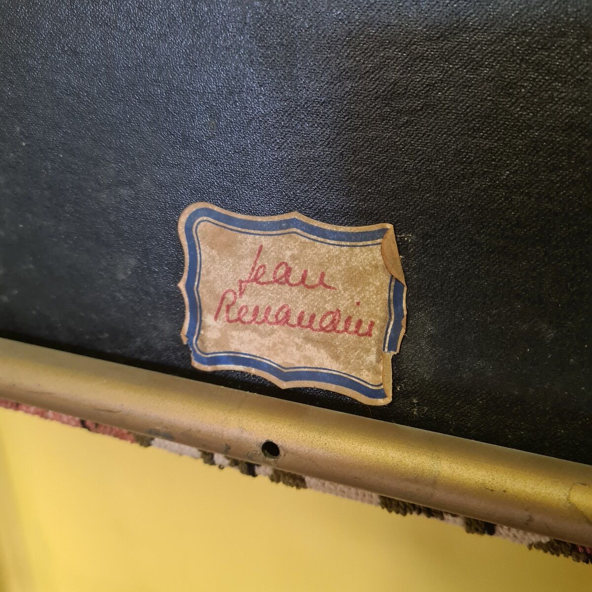 Vintage French Lafuma Chantazur Folding Chairs, from the 1960s.