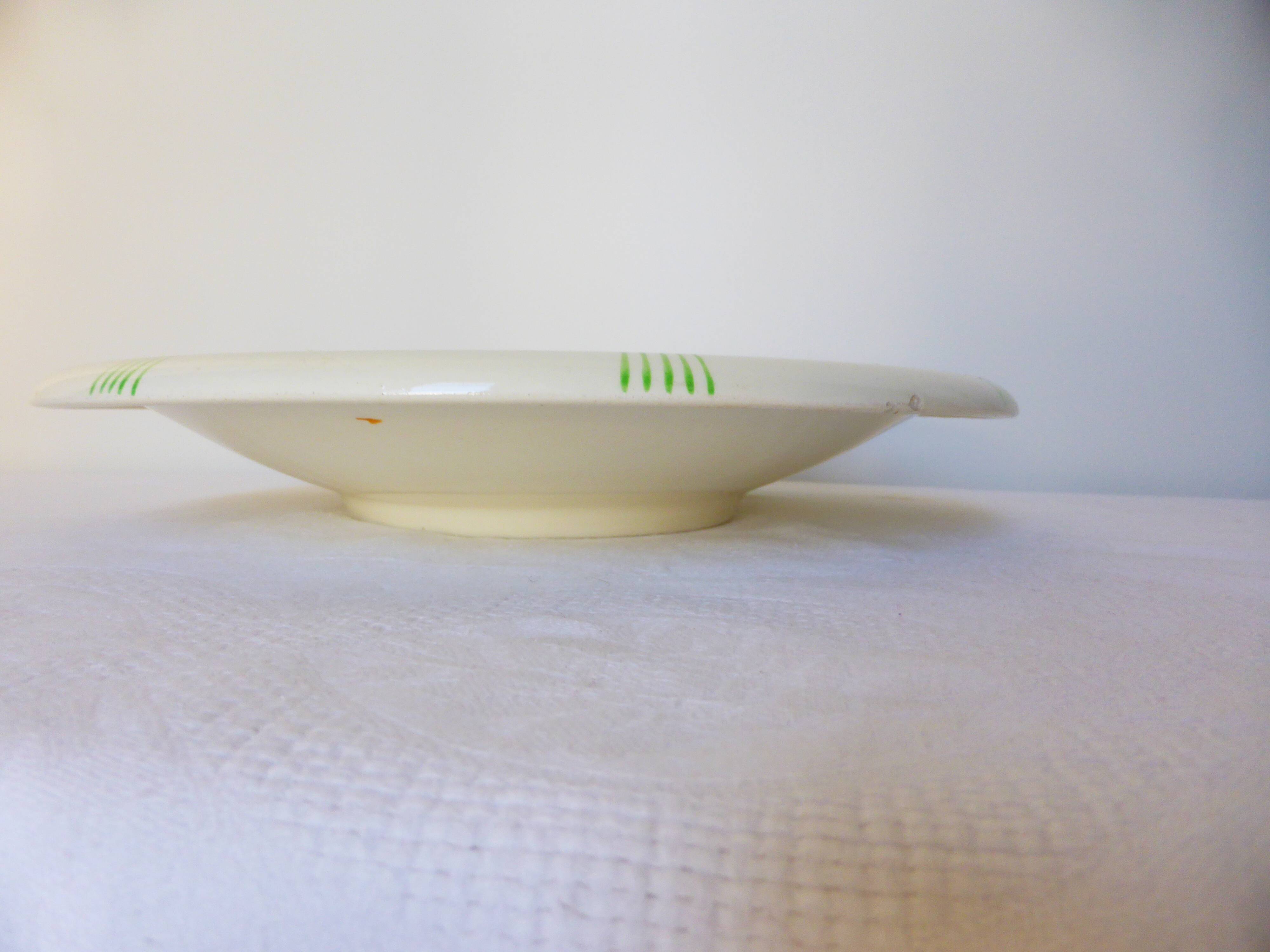 1 round serving dish calotte from Gien Robinson 2106113
