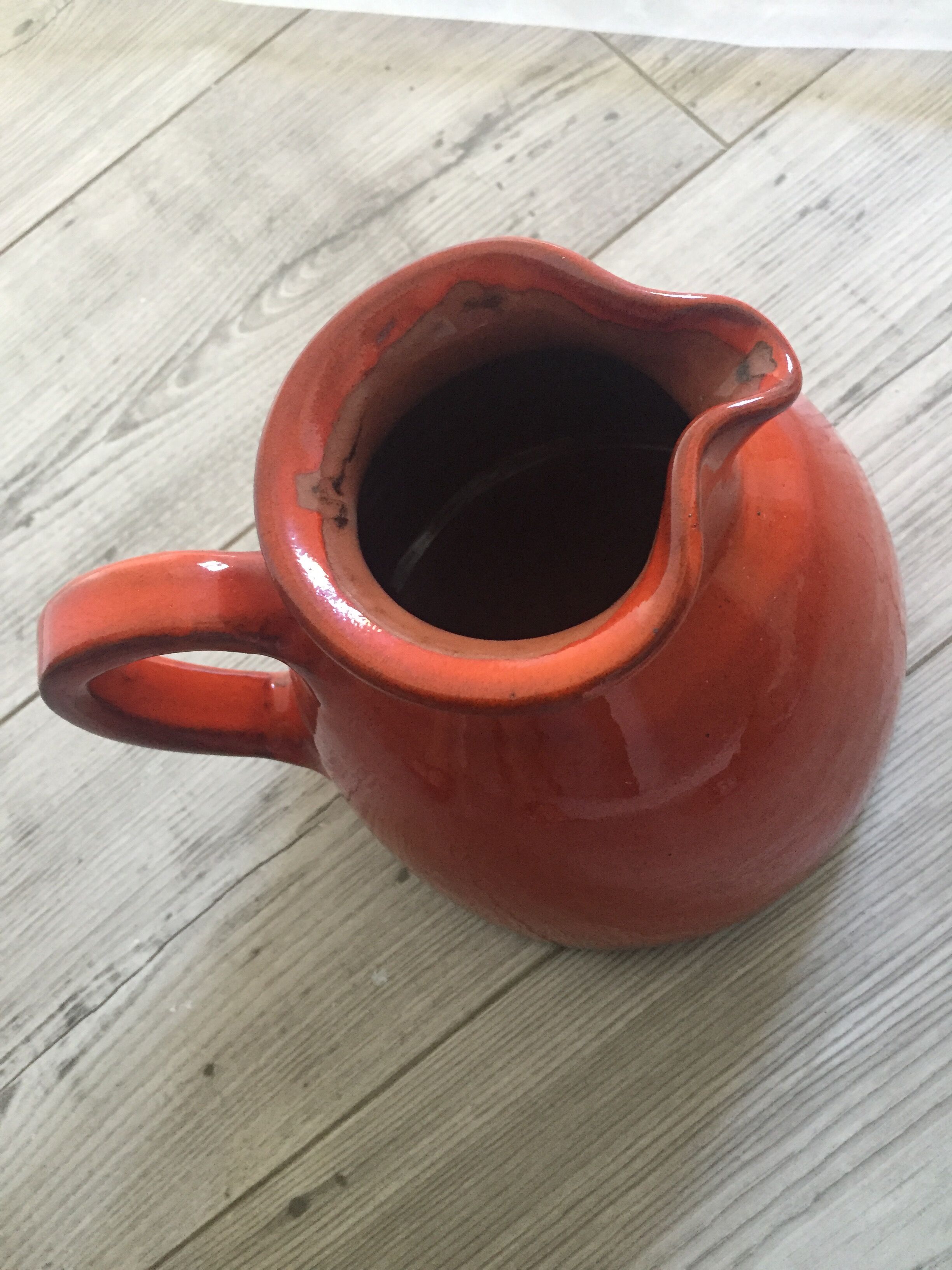 Ceramic pitcher