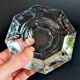 Art Deco octagonal crystal ashtray Val St Lambert