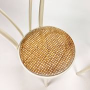 Set of 2 Mid Century Zpm Radomsko Bentwood and Cane Dining Chairs, 1960s