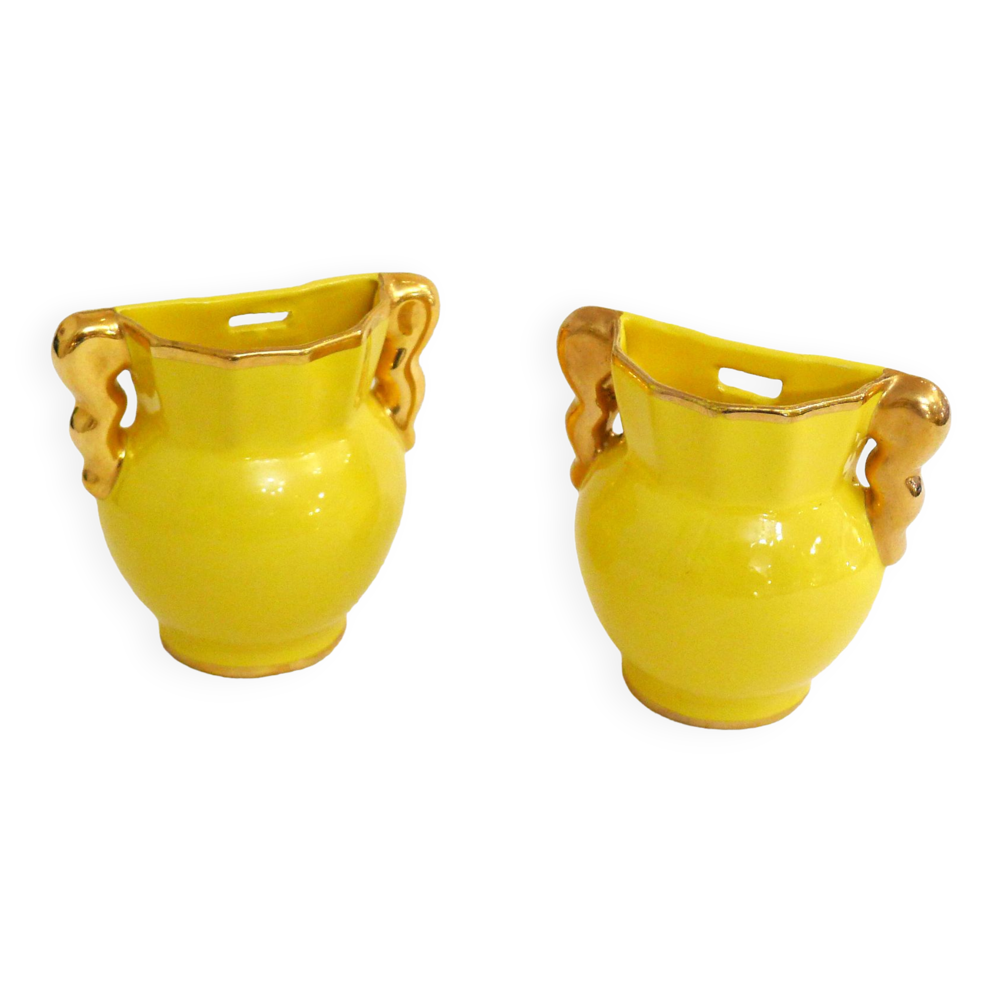 Pair of wall vases 1950'