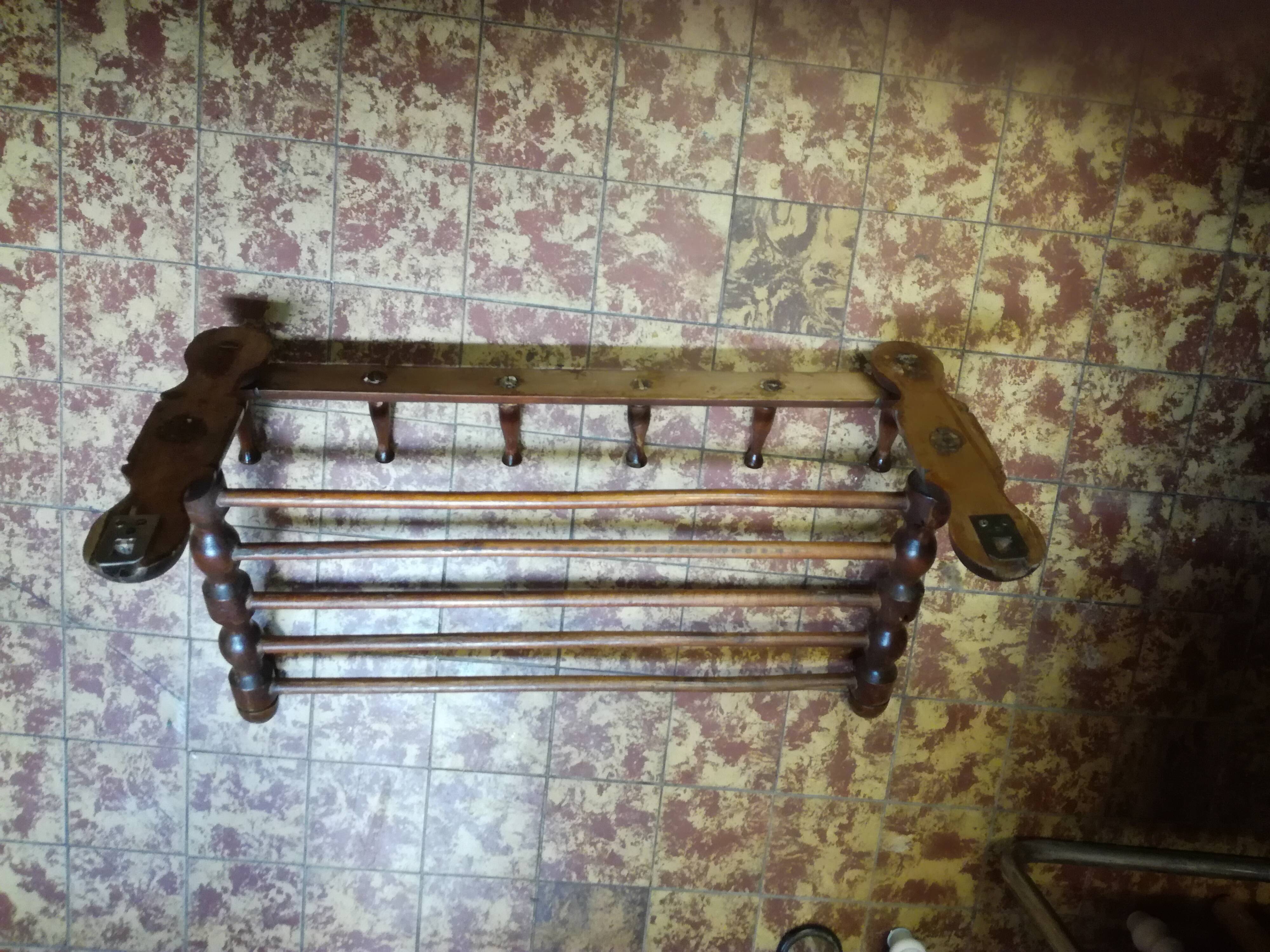 Vintage wooden hanger