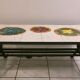 Table basse céramique 1970