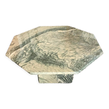 Octagonal marble coffee table