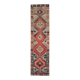 Vintage Turkish Oushak handmade wool runner 81x313